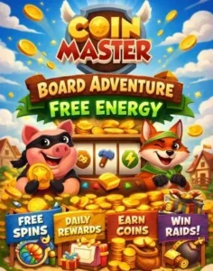 Coin Master Board Adventure Free Energy