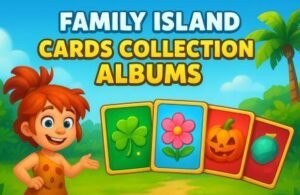 Family Island Cards Collection Albums