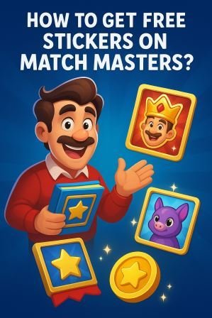 How to Get Free Stickers on Match Masters