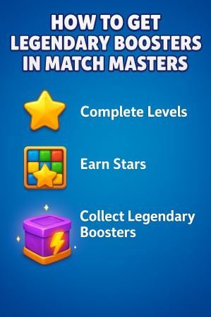 How to Get Legendary Boosters in Match Masters