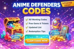 Anime Defenders Codes