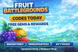Fruit Battlegrounds Codes Today