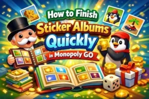 How to Finish Sticker Albums Quickly in Monopoly GO